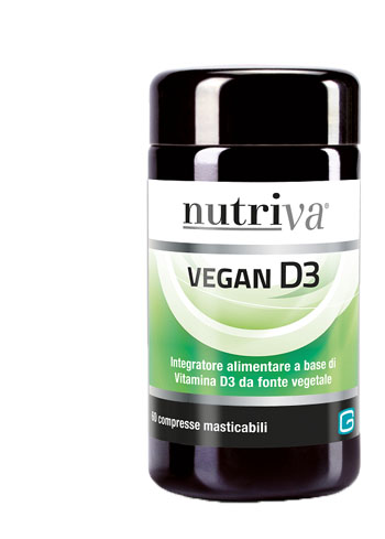 Nutriva Vegan D3 60compresse Mastic