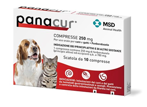 Panacur-10 Compresse 250 Mg Vet