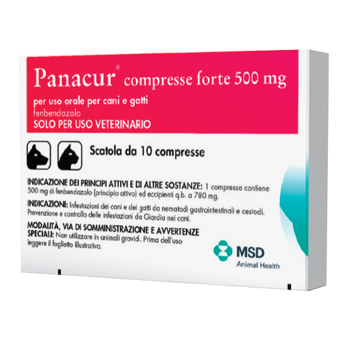 Panacur-10 Compresse 500 Mg Vet