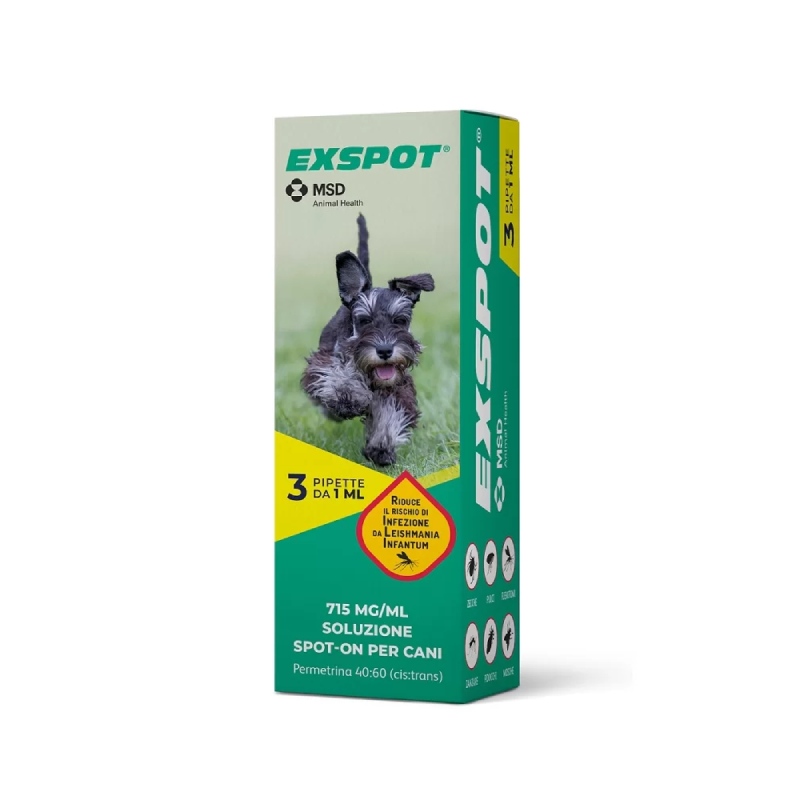 Exspot Spot-On Cane Cf. (3 Pipette X 1 Ml)