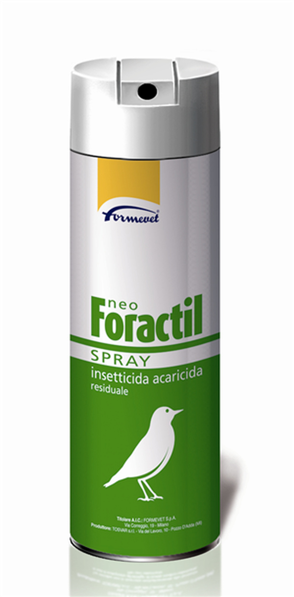 Formevet Neoforactil Spray Antiparassitario Veterinario Per Uccelli, Cani E Gatti 300Ml - Immagine 7