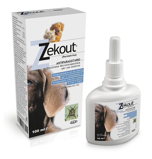 Zekout Antiparassitario Cani e Gatti Flacone 100ml