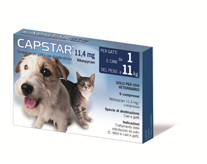 Capstar 6 Compresse 11,4mg Vet
