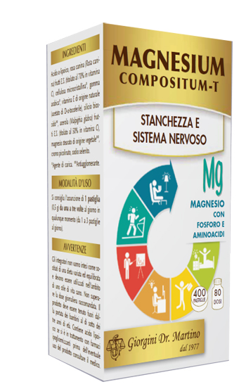 Magnesium compositum 400 Tavolette 200g