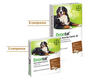 Drontal Multi Ar Carne Xl 8Compresse