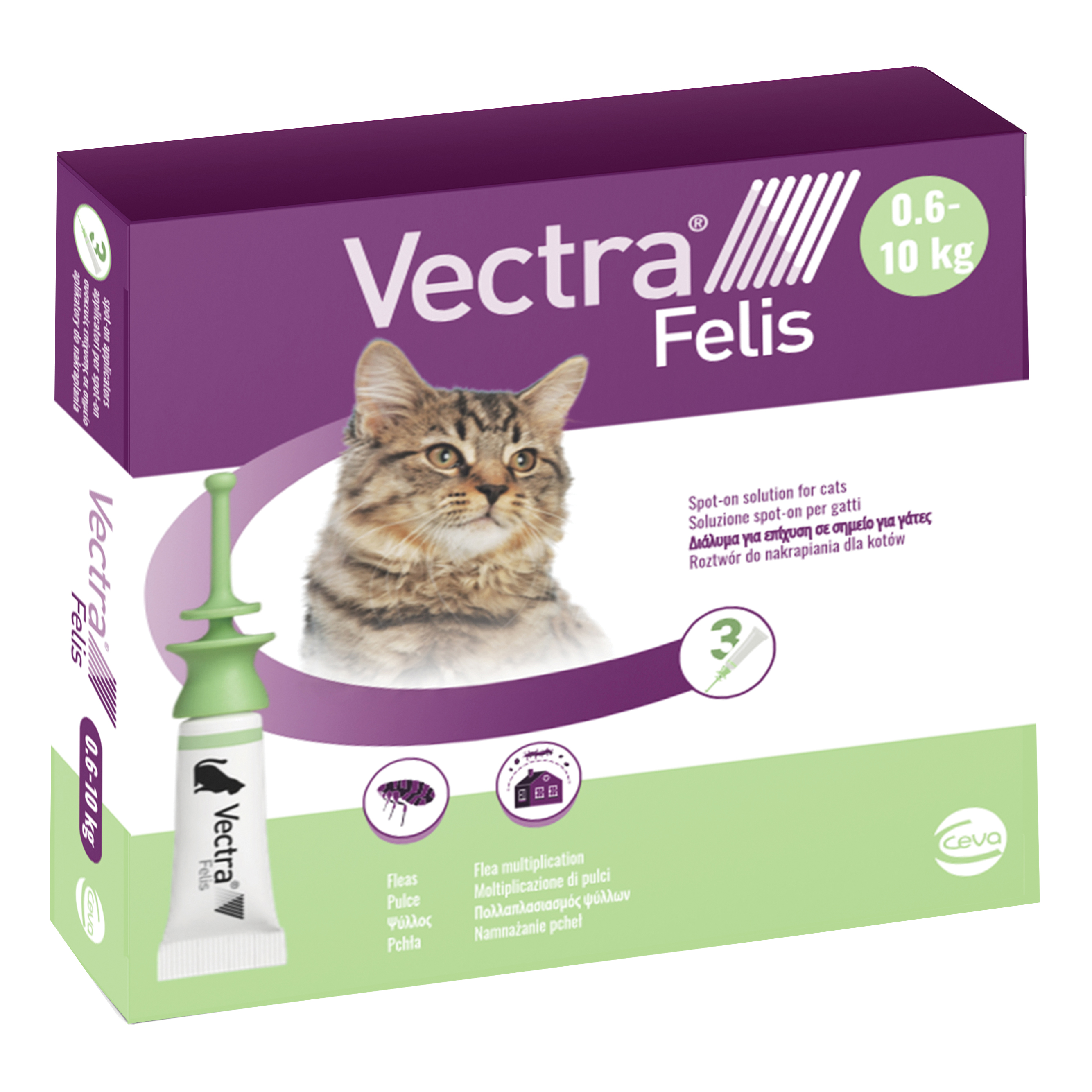 Vectra Felis Spot-On Gatti 3 Pipette Monodose-image