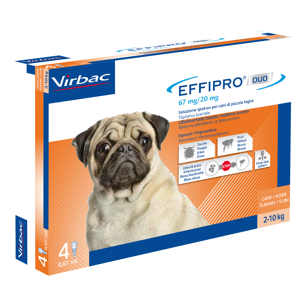 Effipro duo 4pip 2-10kg cani