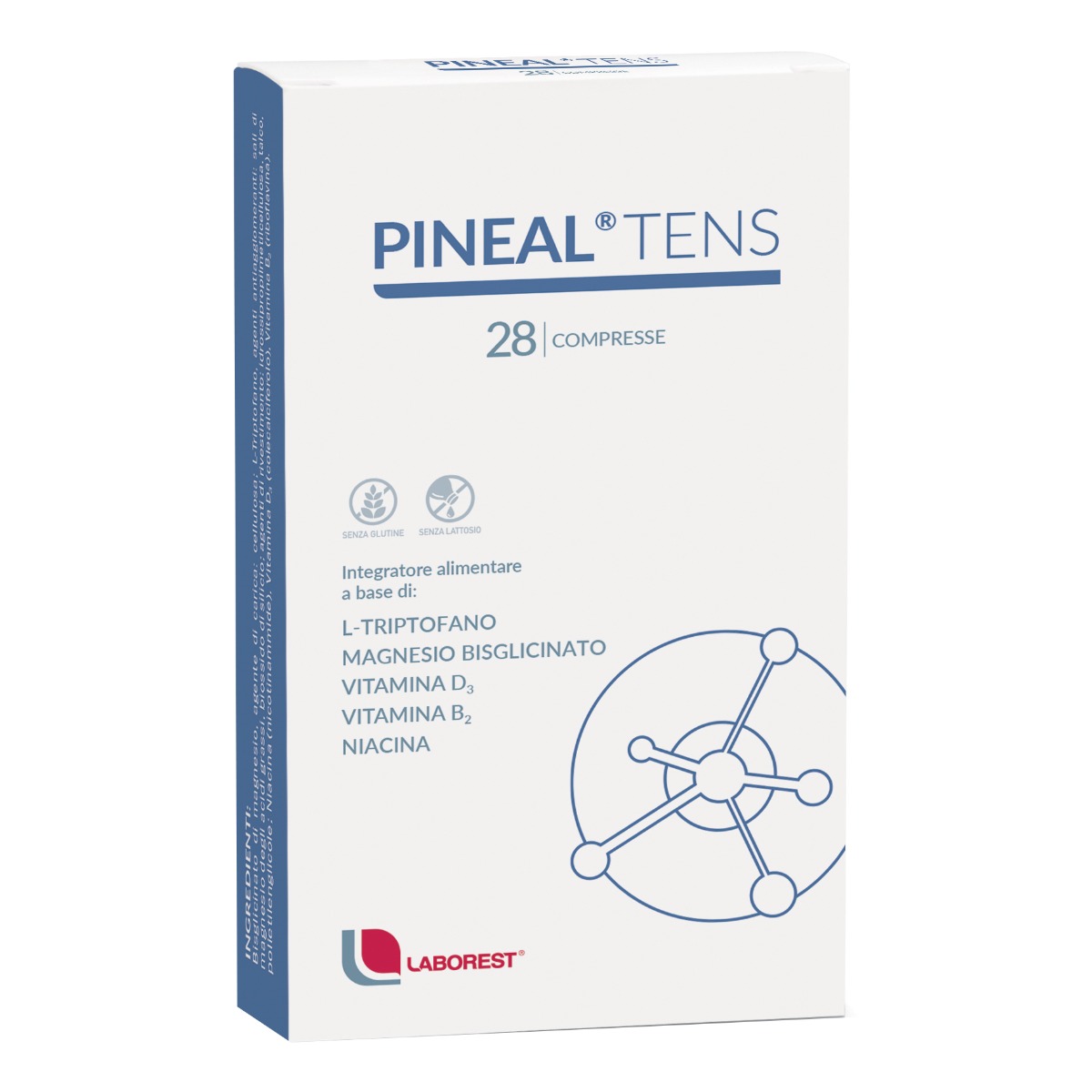 Pineal Tens Integratore Magnesio Funzione Muscolare 28 Compresse