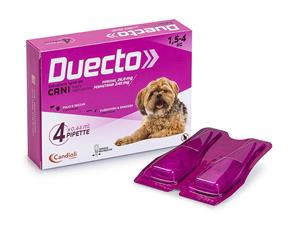 DUECTO CANE SPOT-ON CF. (4 PIPETTE) 1,5-4 KG