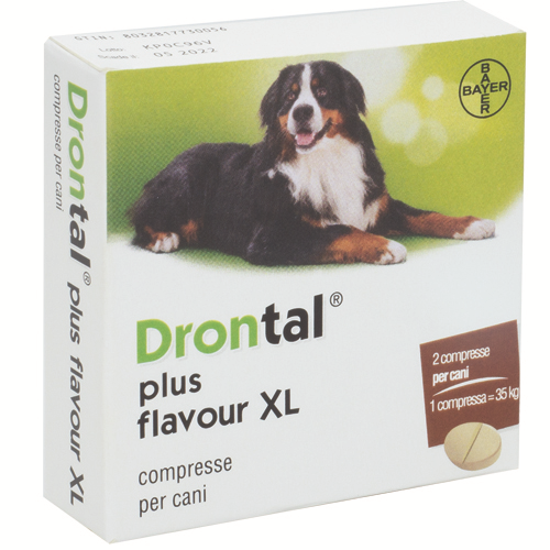 Drontal Plus Flavour 35 Kg 2 Compresse