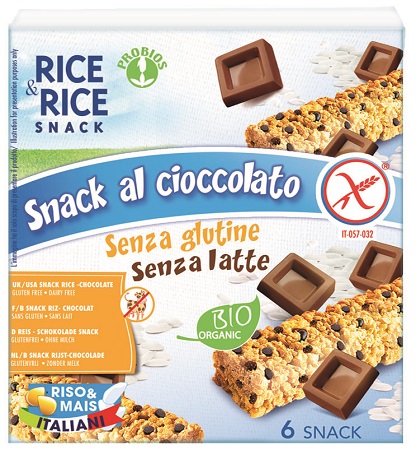 R &amp; R Snack Riso Cioccolato 6x21g