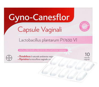 Gynocanesflor 10capsule Vaginali