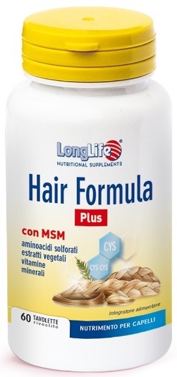 Longlife Hair Formula Plus 60 Tavolette