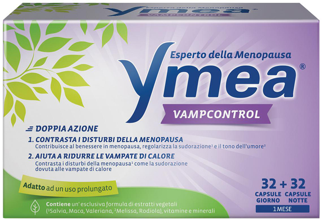 Ymea Vamp Control Integratore Menopausa 32+32 Capsule