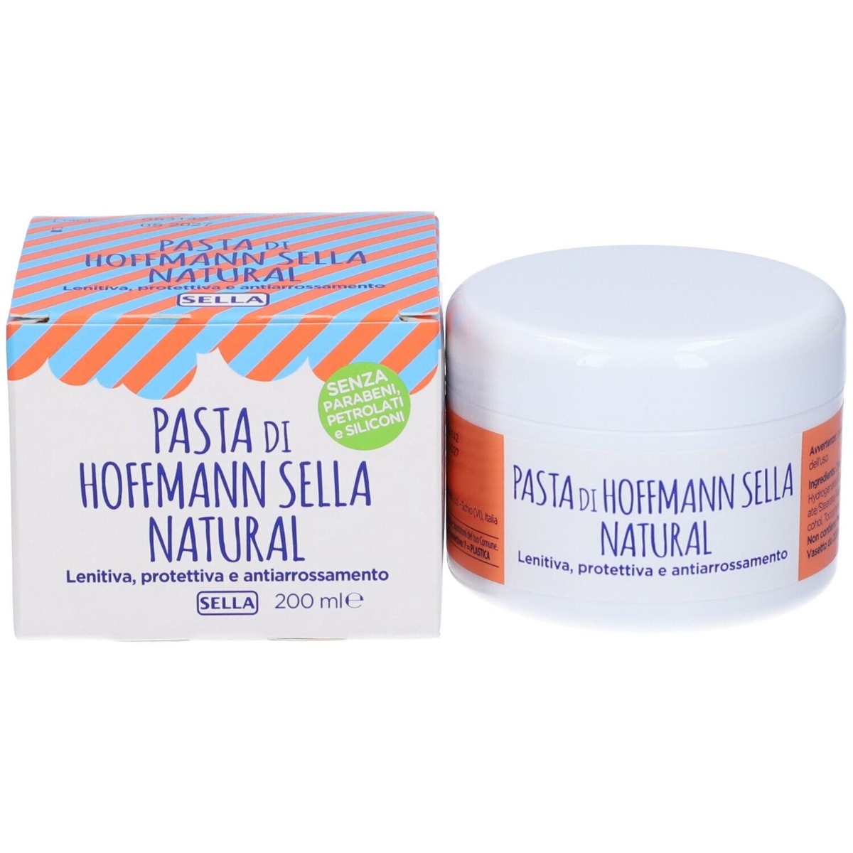 Sella Pasta Di Hoffmann Natural Pasta Lenitiva E Protettiva Antiarrossamenti 200 Ml-image