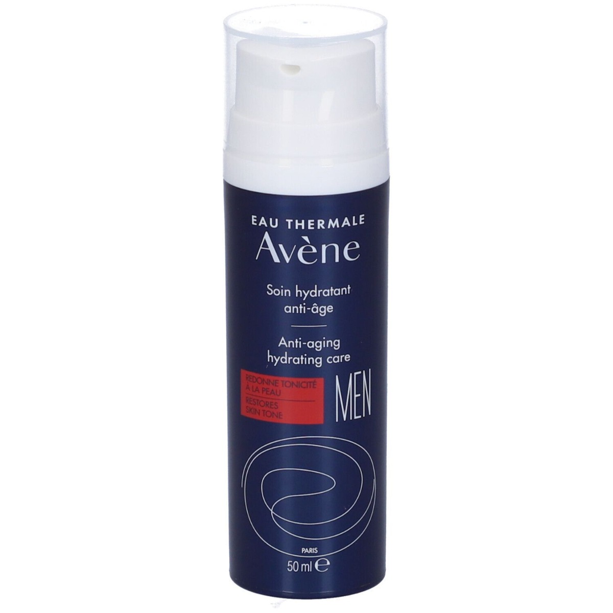 Avene Men Eau Thermale Trattamento Idratante Anti-Età
