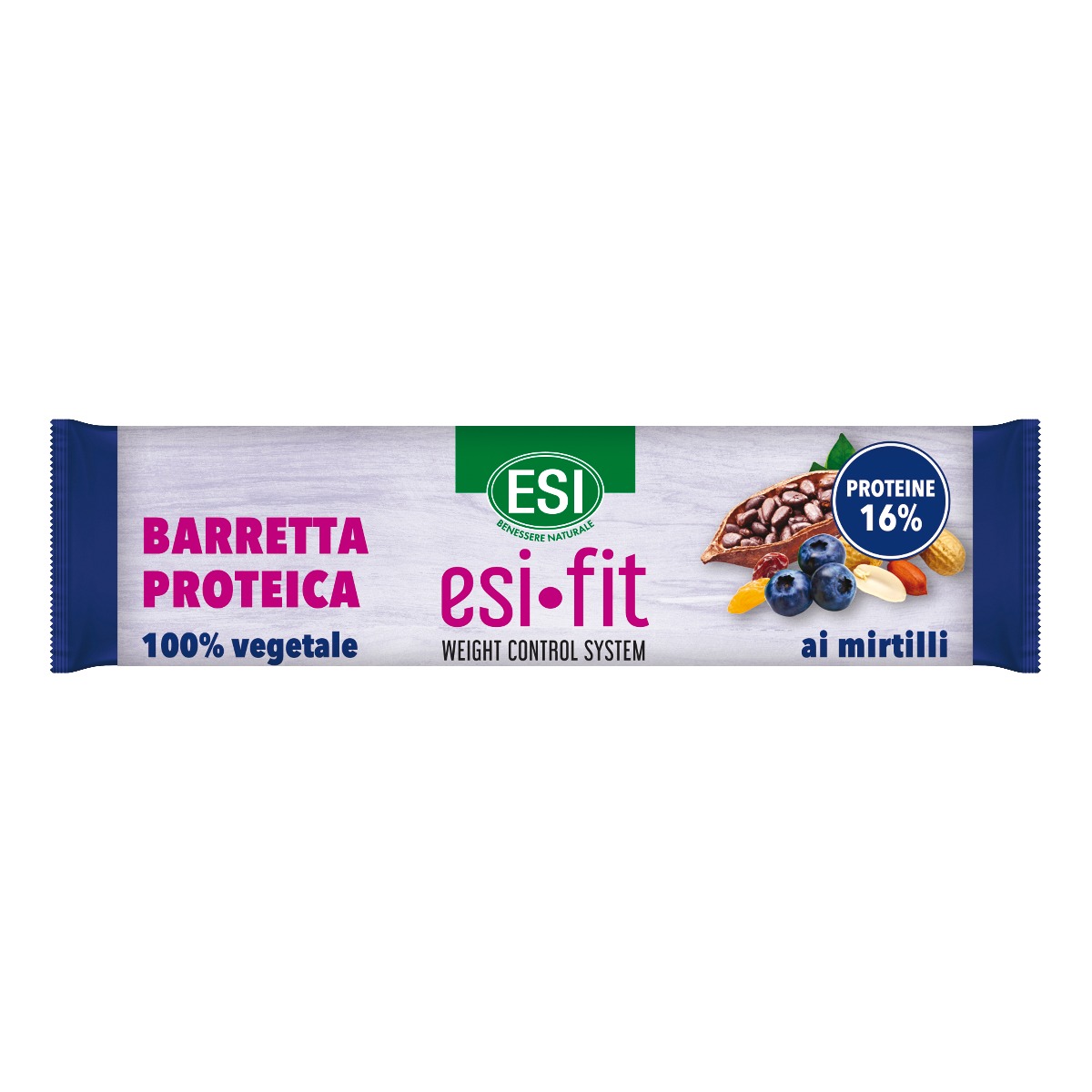 Esi Barretta Proteica ai Mirtilli 1 Pezzo 40 g