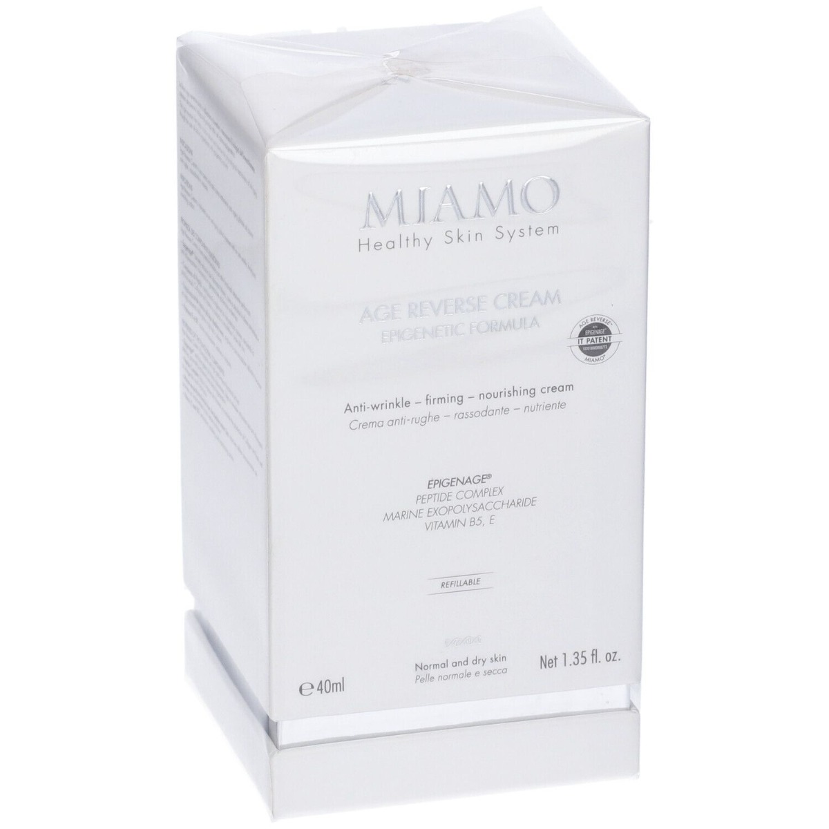 Miamo Age Reverse Cream Refillable Crema Antirughe 40 ml
