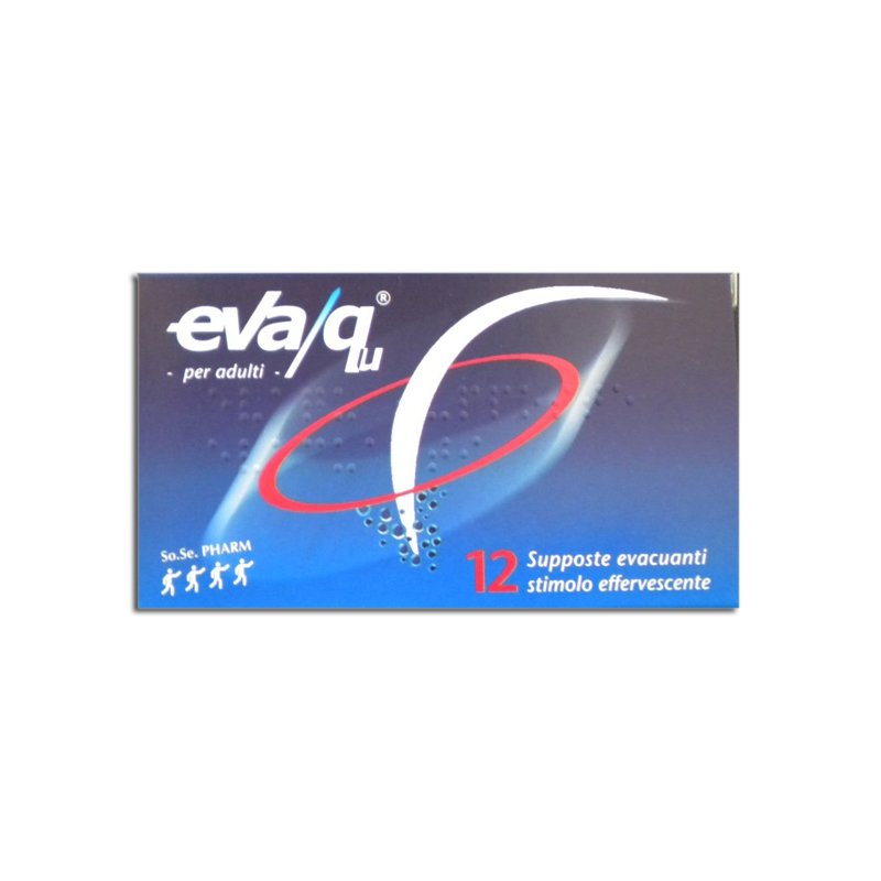 Evaqu 12 Supposte Evacuanti Effervescenti