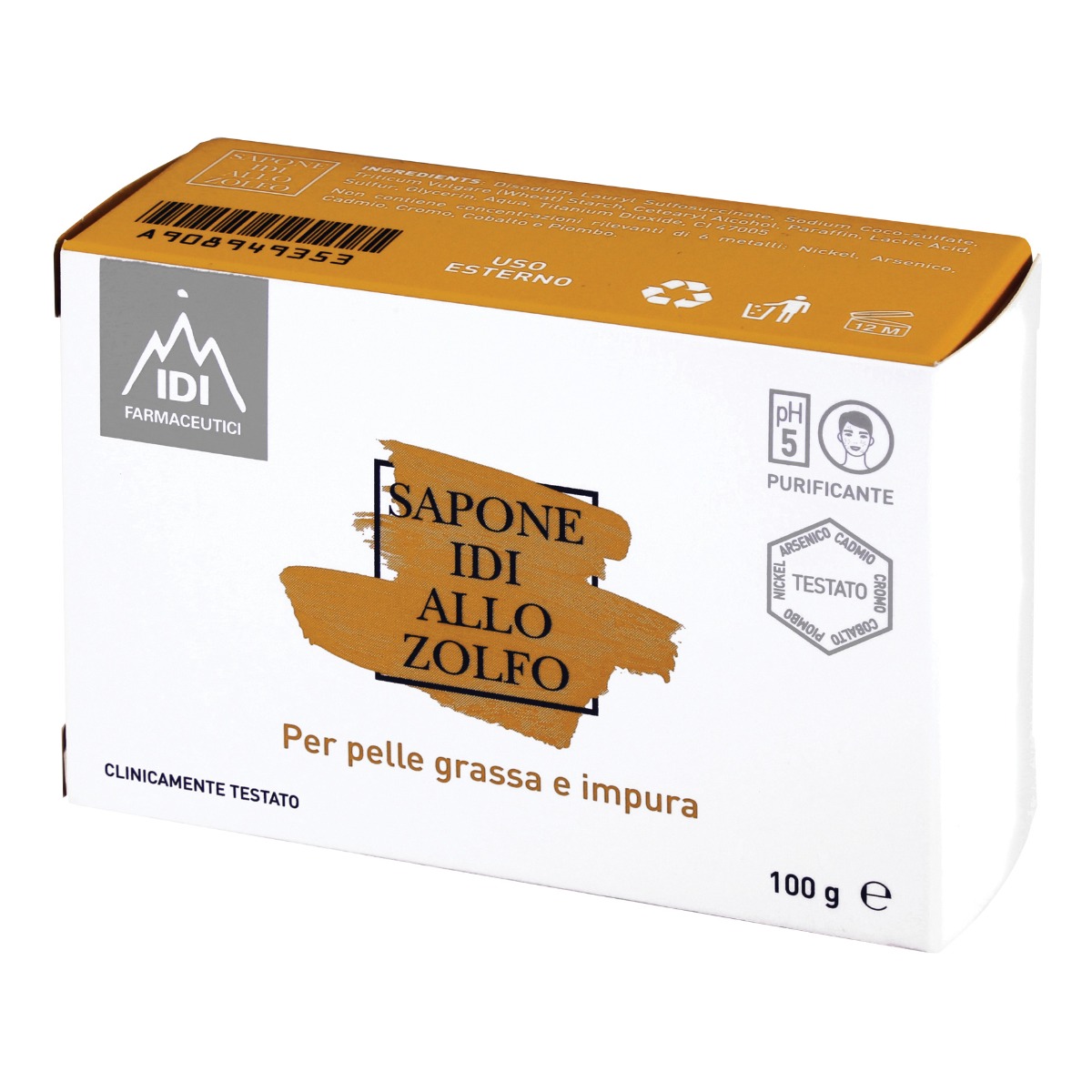 Sapone zolfo 100g