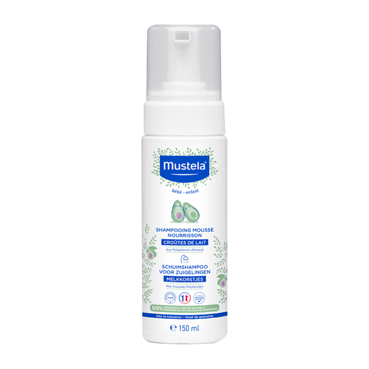 Mustela Shampoo Mousse Neonato Per Crosta Lattea 150 ml