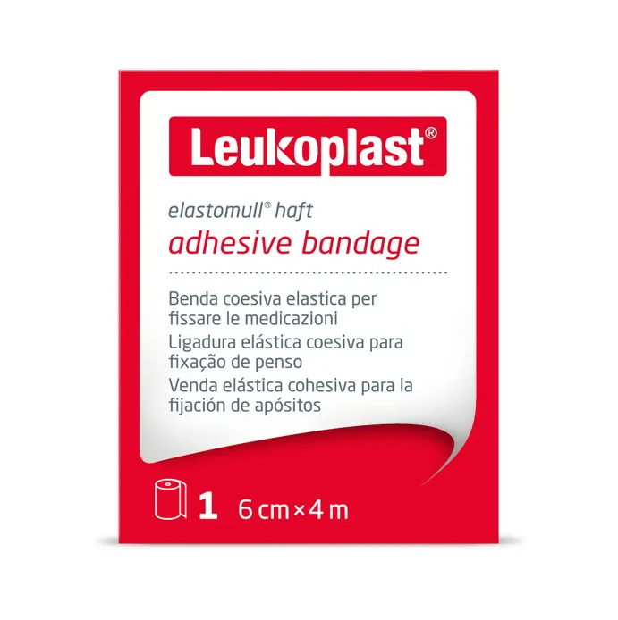 Elastomull Haft Benda 4 x 6 cm 1 Pezzo