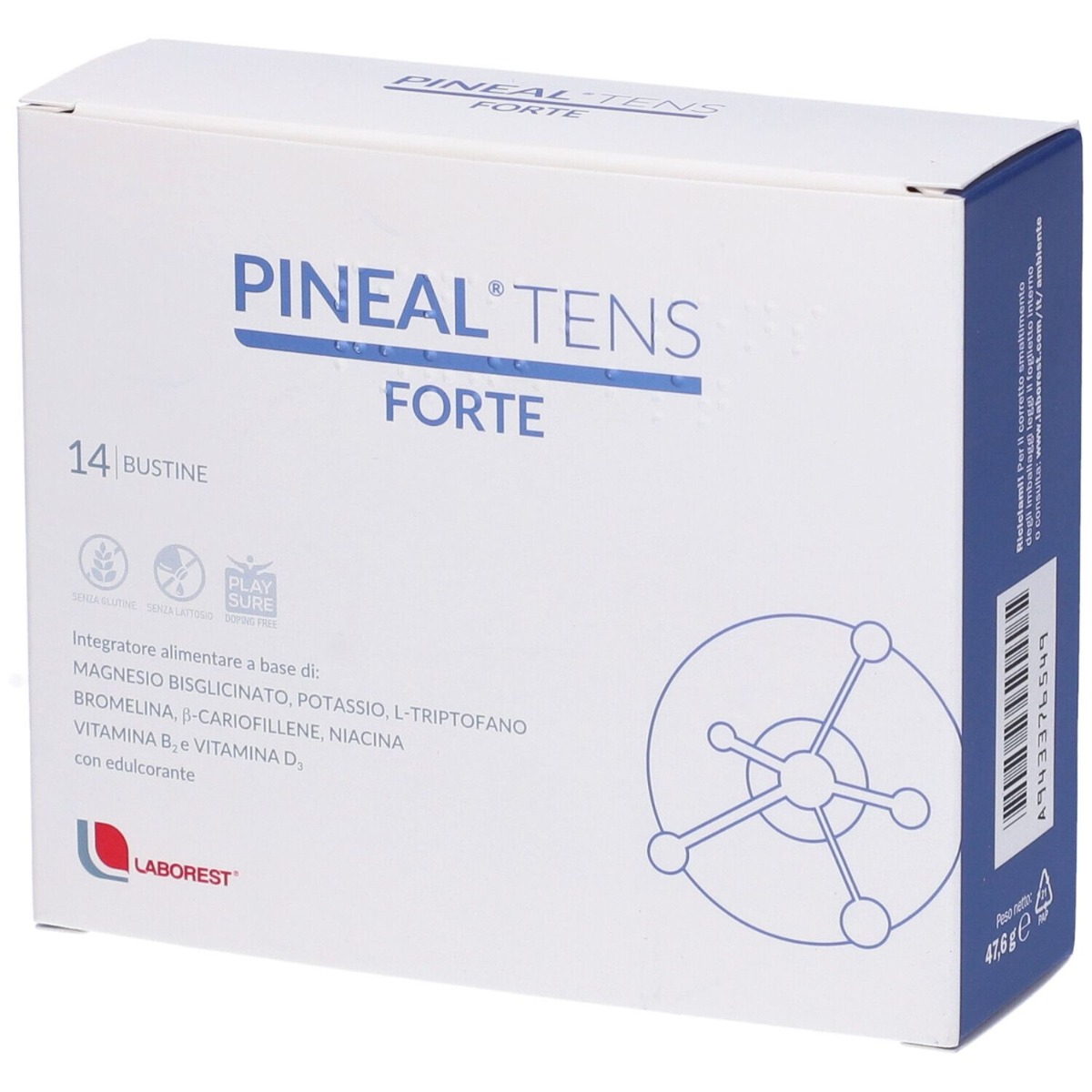 Pineal Tens Forte Integratore Magnesio E Potassio 14 Bustine