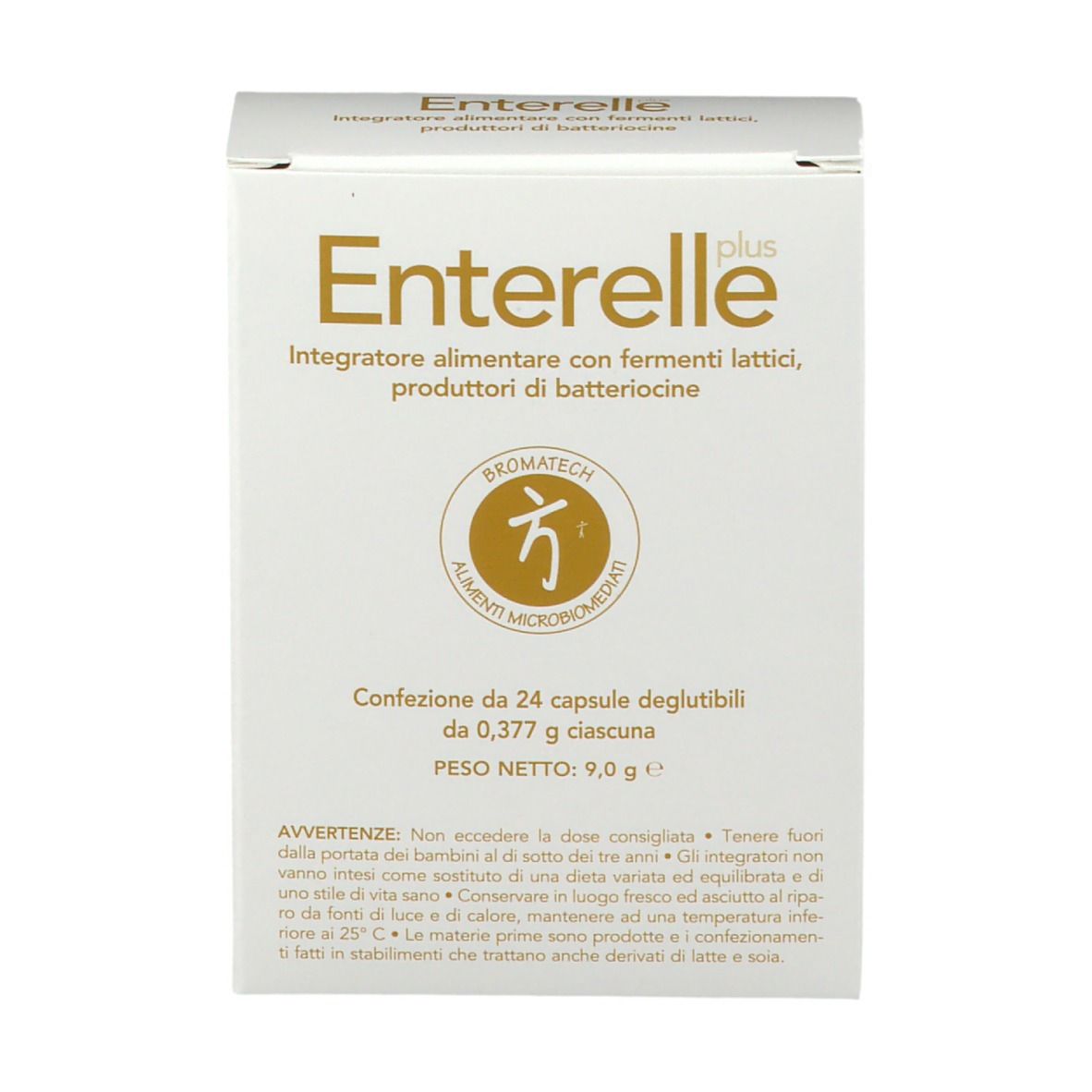 Enterelle Plus Integratore Di Fermenti Lattici 24 Capsule