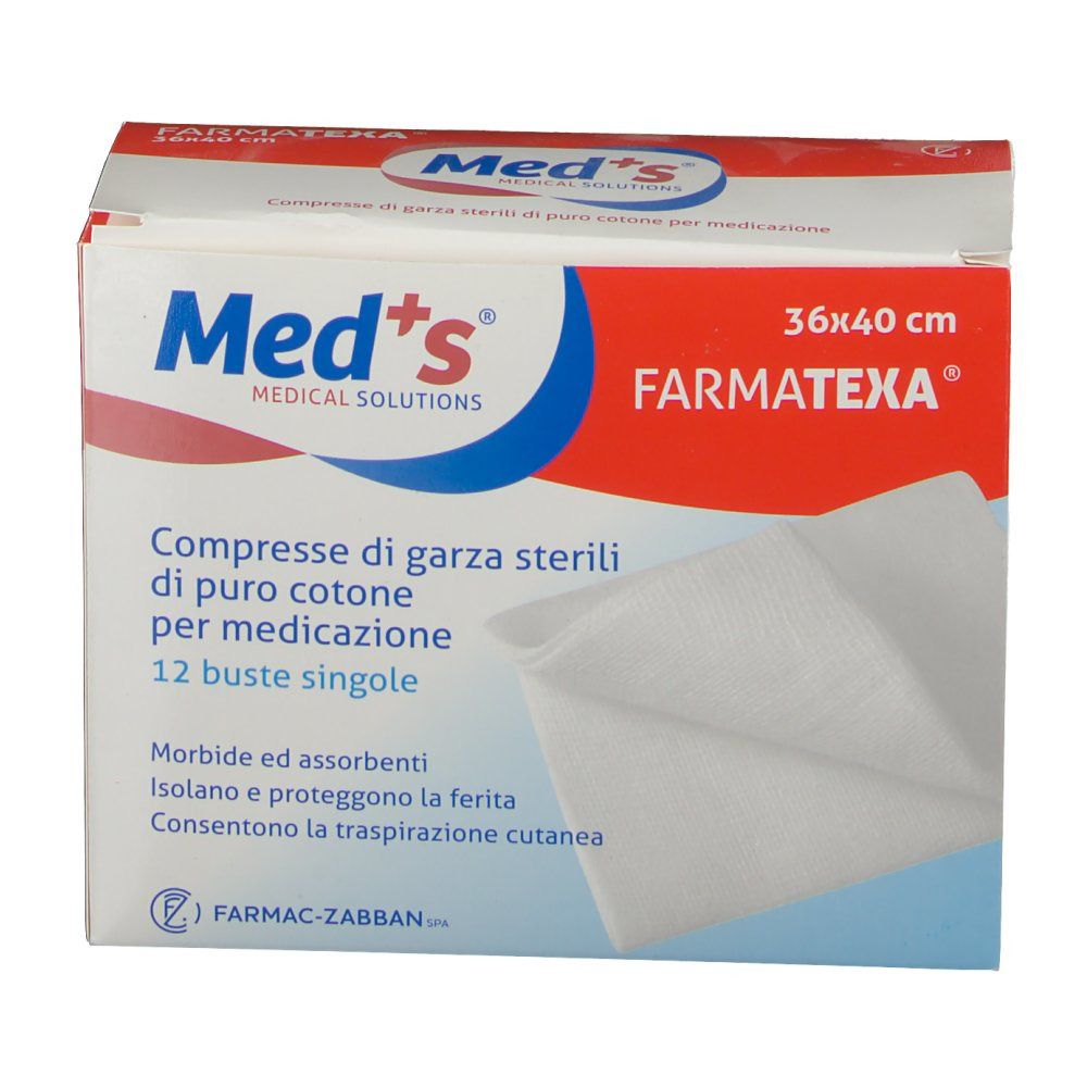GARZA COMPRESSA STERILE 36x40x12pz F.Z.