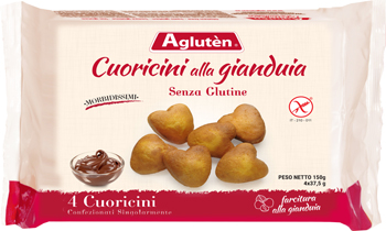 Agluten cuoricini gianduja150g