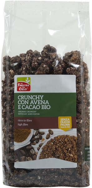 Crunchy c/avena/cacao bio 375g