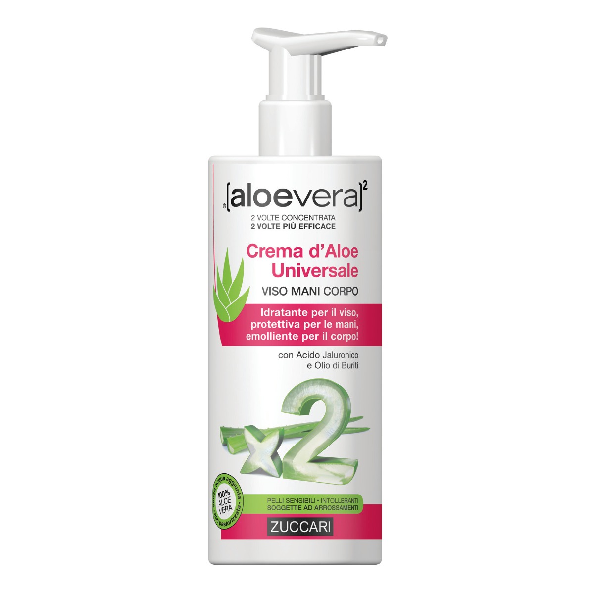 Zuccari Aloevera2 Crema d'Aloe Universale