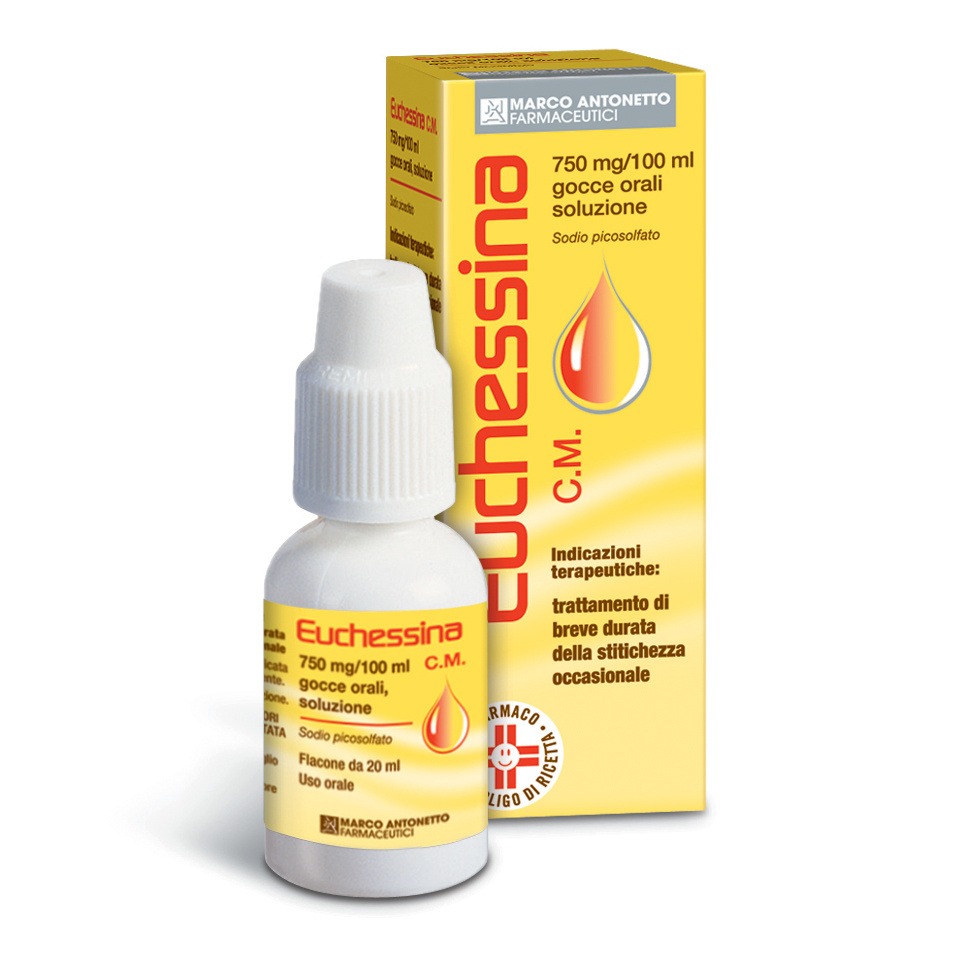 Euchessina C.M. Gocce Orali Soluzione Lassativa 20 ml