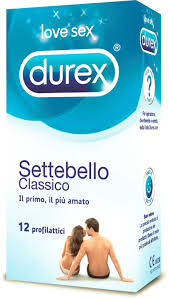 Durex settebello classico 12 pezzi