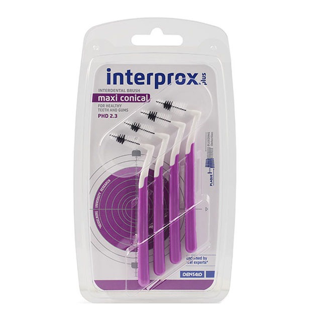 Interprox® Plus Brossetten Maxi Konisch Violett