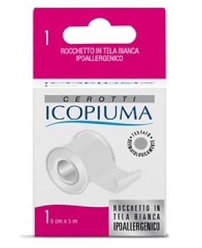Icopiuma rocch.tela bian.5x5