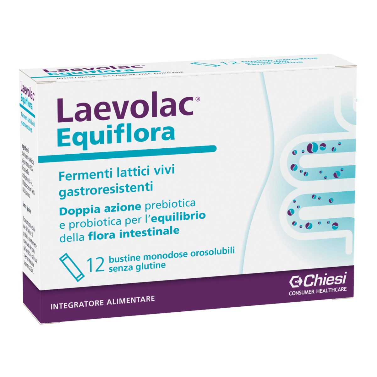 Laevolac Equiflora 12 Bustine