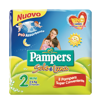 Pampers sole&amp;luna flash mini21
