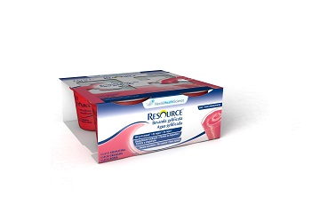 Nestle' Resource Bevanda Gelficata Granatina 4 Vasetti 125 g