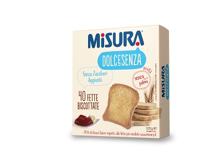 Misura Fette Biscottate Senza Zuccheri 320g