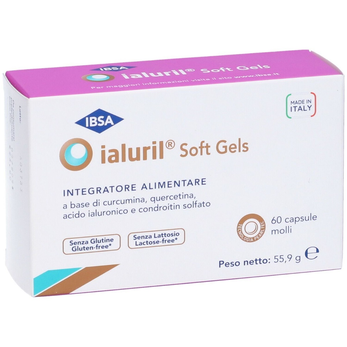 Ialuril Soft Gels Integratore Contro La Cistite 60 Capsule Molli