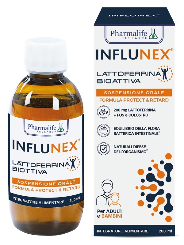 Pharmalife Influnex Lattoferrina Bioattiva 200 ml