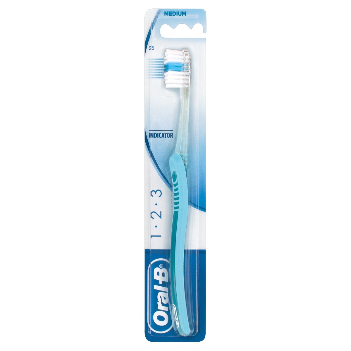 Oral-B 1-2-3 Indicator Spazzolino Medio