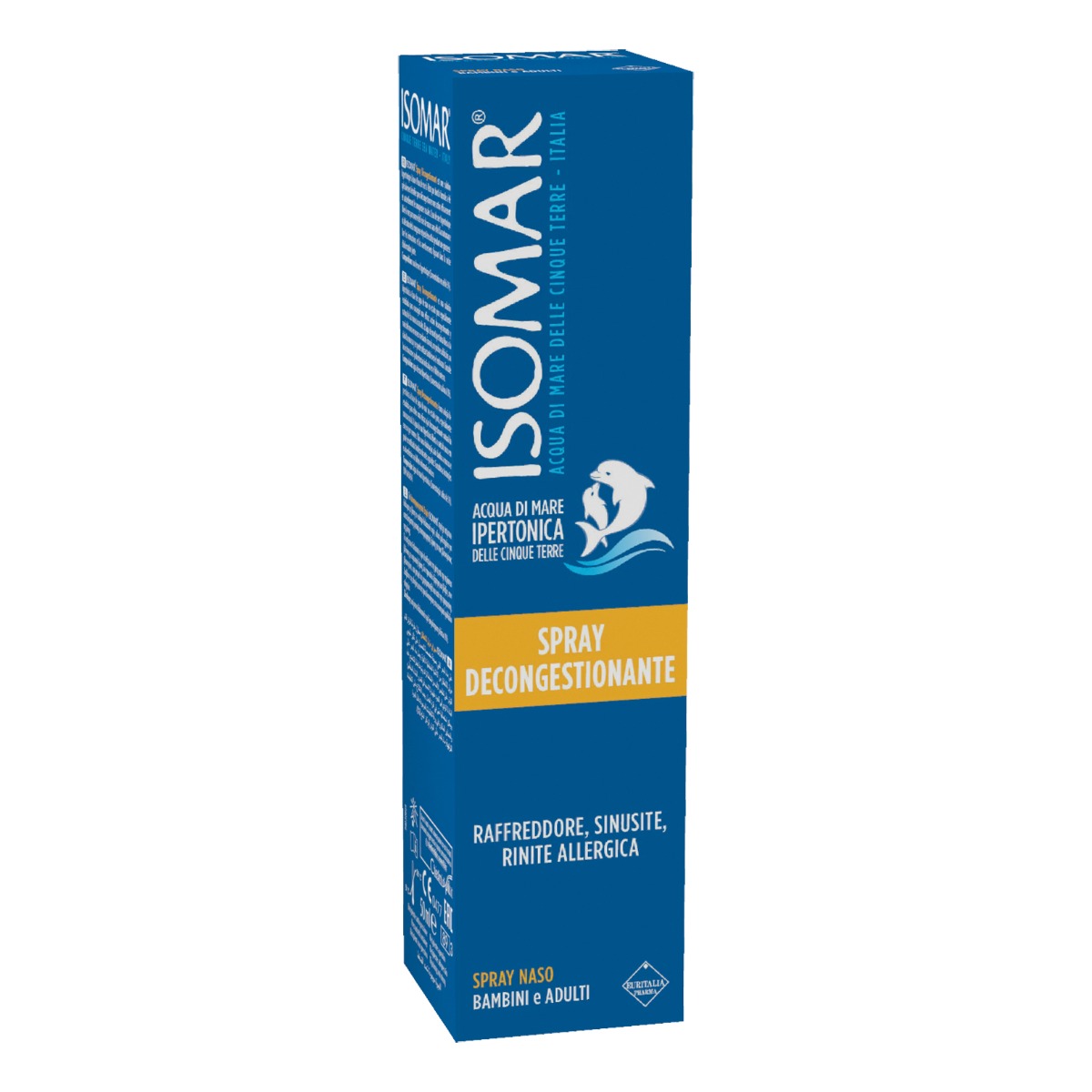 Isomar Naso Spray Decongestionante Acqua di Mare Ipertonica 50 ml