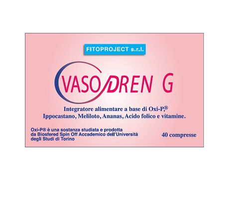 Vasodren G 500mg 40 Compresse