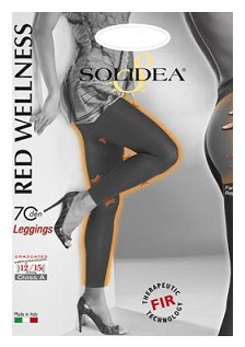 Red Wellness 70 Leggings Pavone 3-ML-image