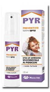 Pyr prevent.pidocchi spy 125ml