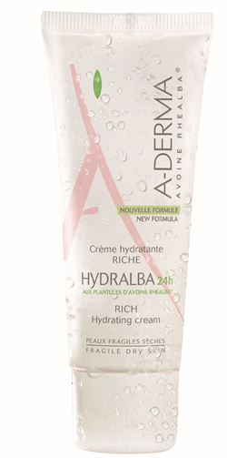 Aderma hydralba Crema ricca h24