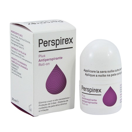Perspirex plus roll on ascelle