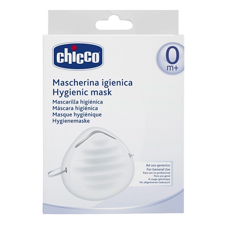Chicco Mascherina Antipolvere 6 pezzi
